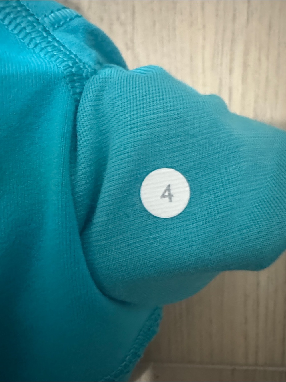 lululemon athletica Women's Vibrant Blue Athletic Shorts - Picture 4 of 4